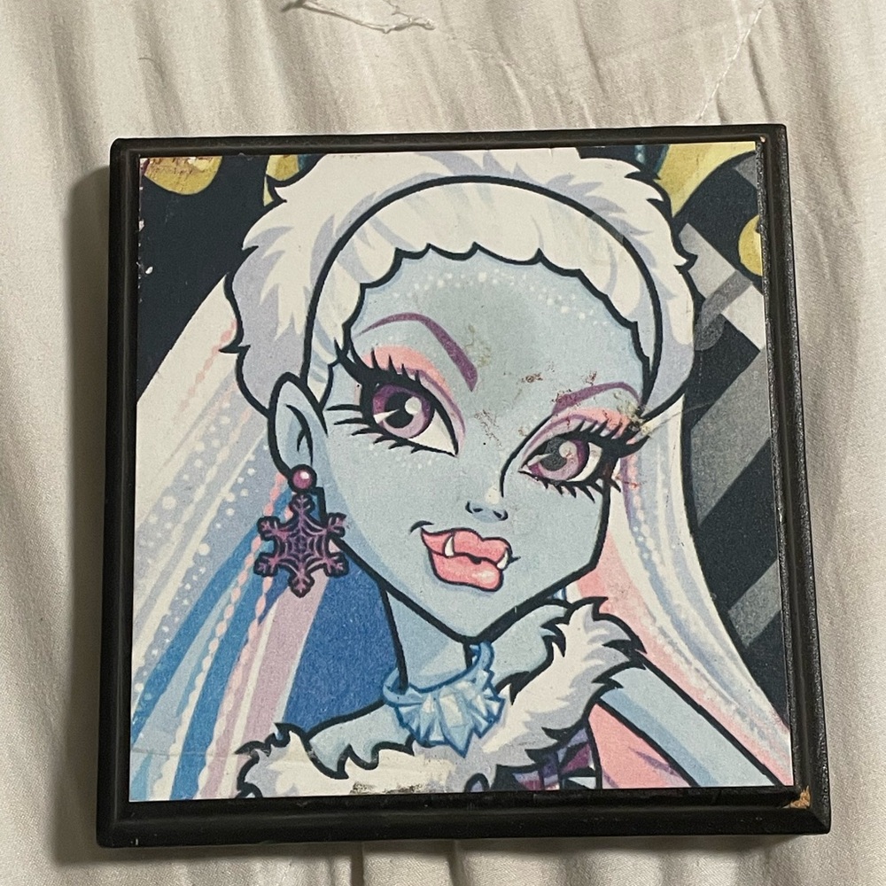 Monster High Character Art - Blue and White